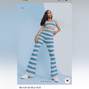 Princess Polly colorful knit set size S/M worn once